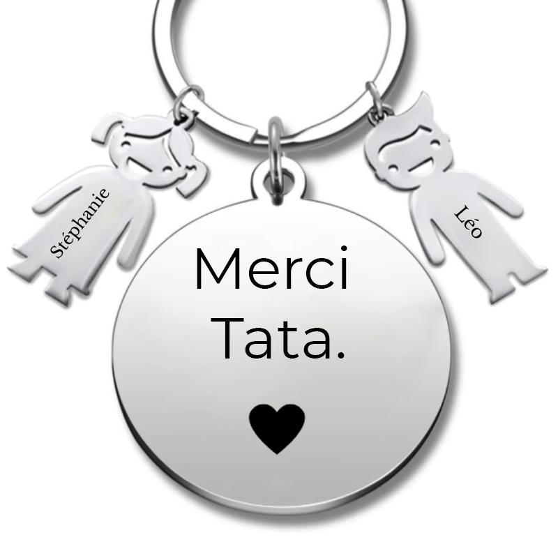 Porte Clé Merci Tata