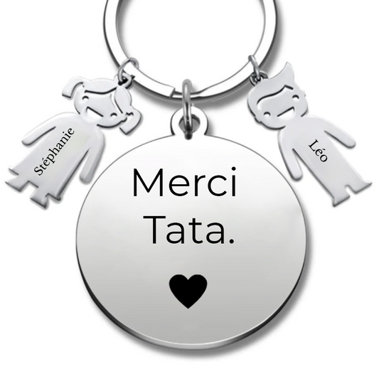 Porte Clé Merci Tata