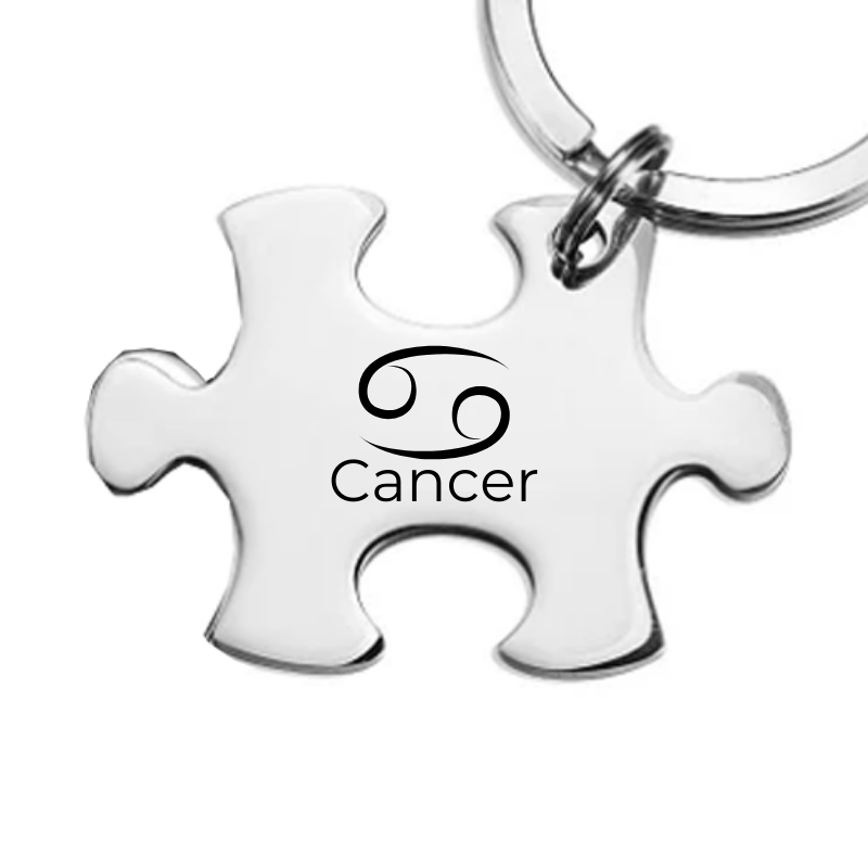 Porte Clé Puzzle Cancer