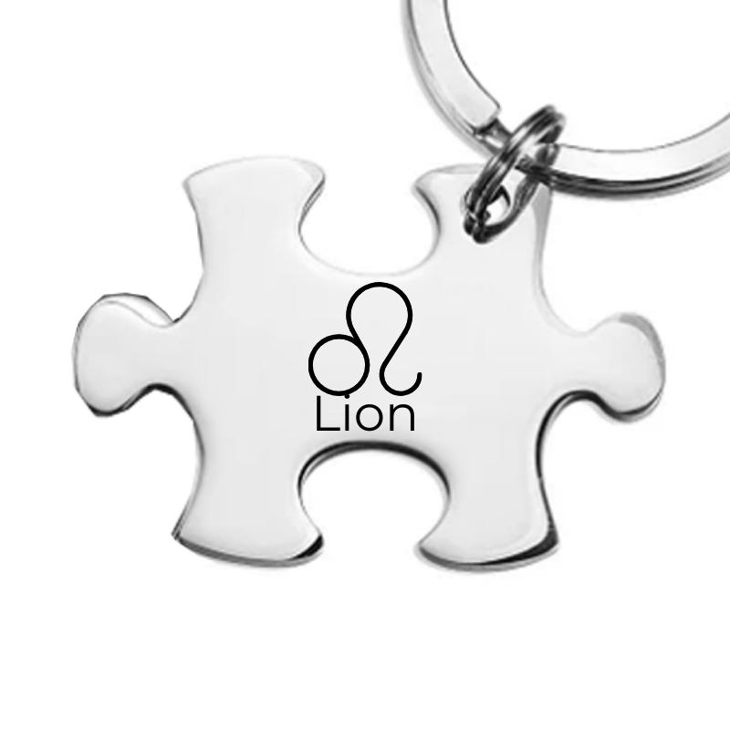 Porte Clé Puzzle Lion