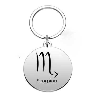 Porte Clé Scorpion Signe Astrologique