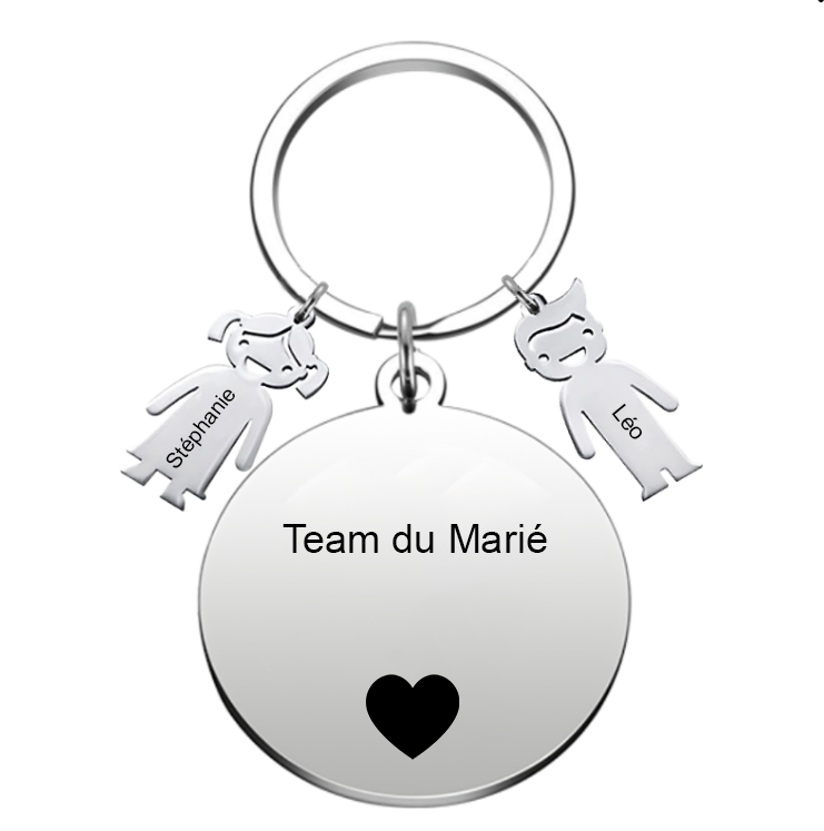 Le Porte-Clef "Team du Marié XXX"