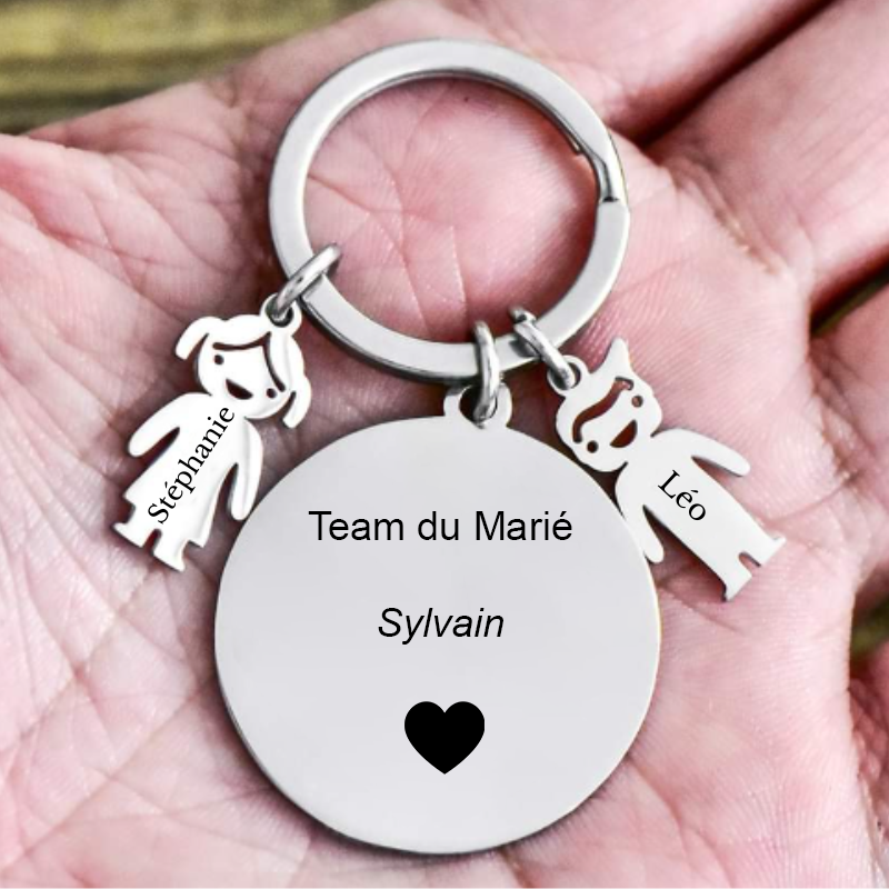 Le Porte-Clef "Team du Marié XXX"