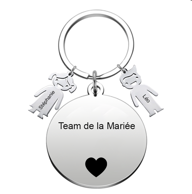 Le Porte-Clef "Team de la Mariée XXX"