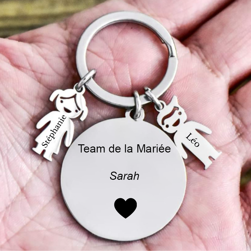 Le Porte-Clef "Team de la Mariée XXX"