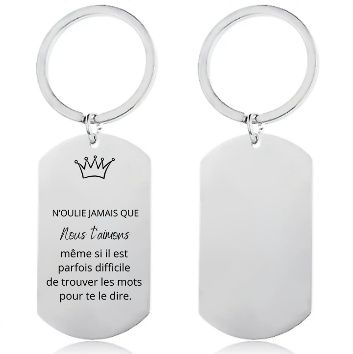 Porte-Clefs Personnalisé pour Homme - Offrez un bijou unique, à votre image