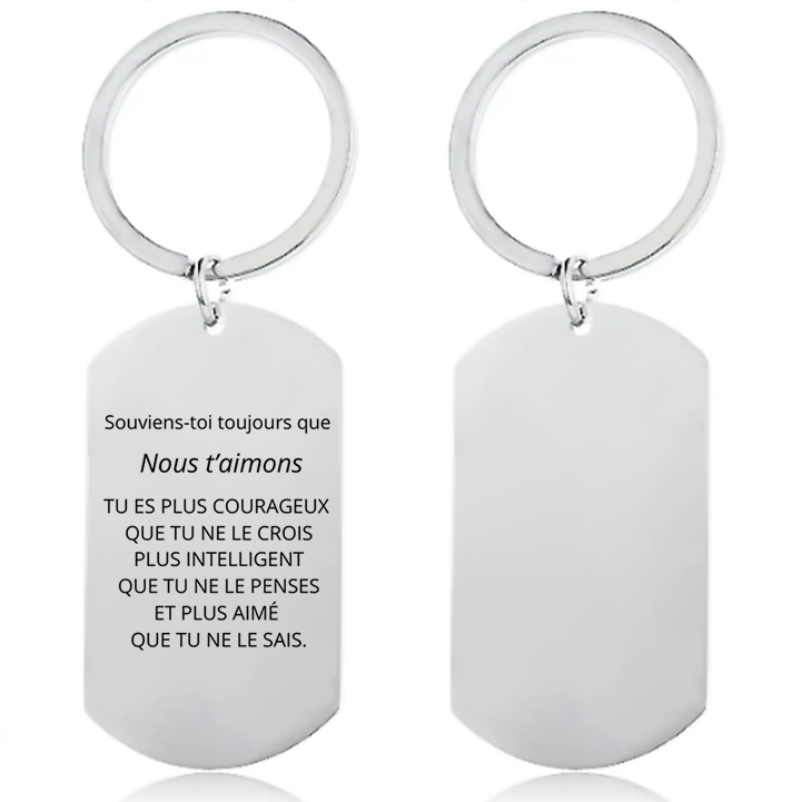 Porte-Clefs Personnalisé pour Homme - Offrez un bijou unique, à votre image