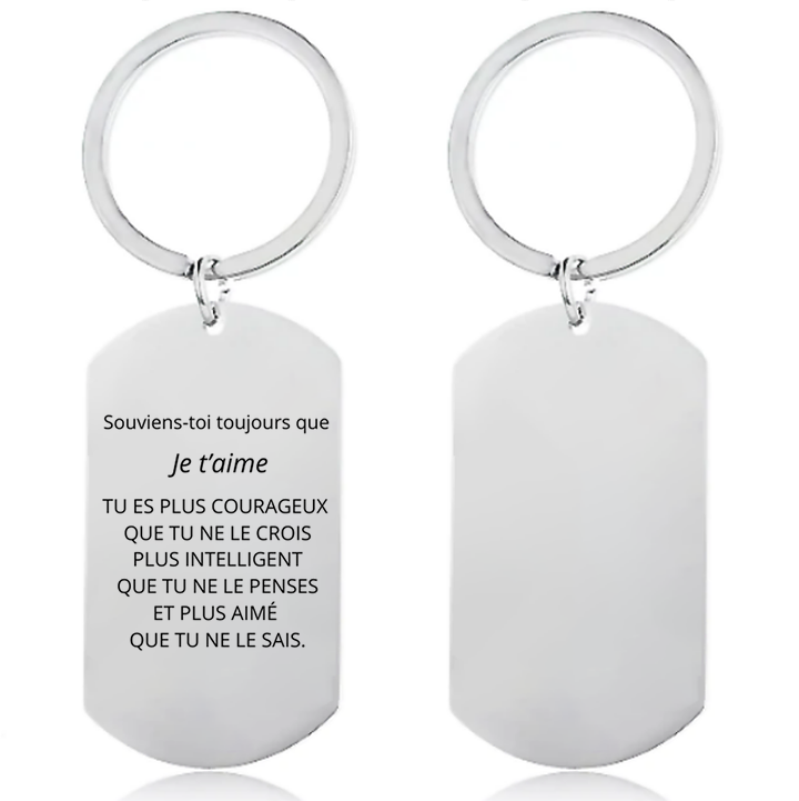 Porte-Clefs Personnalisé pour Homme - Offrez un bijou unique, à votre image