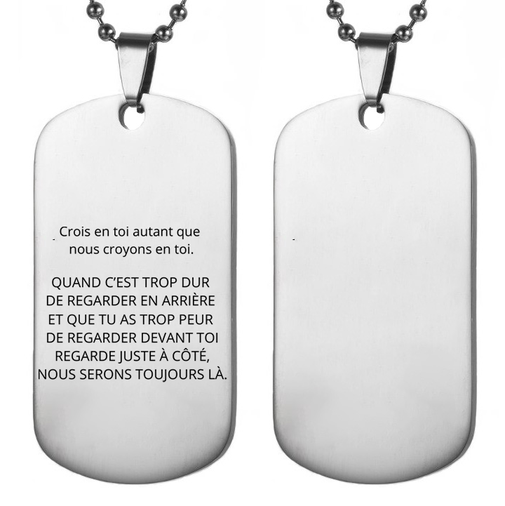 Collier Personnalisé pour Homme - Offrez un bijou unique, à votre image