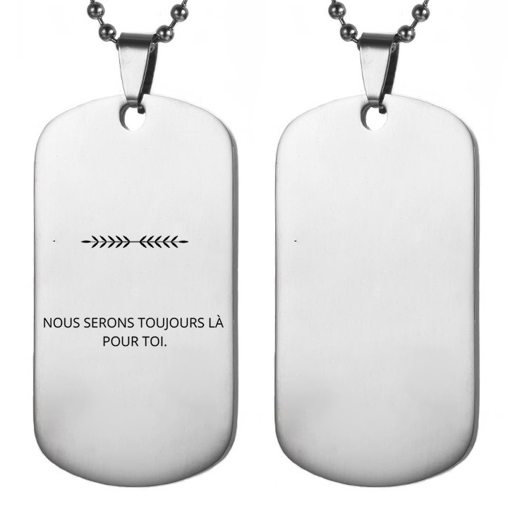 Collier Personnalisé pour Homme - Offrez un bijou unique, à votre image