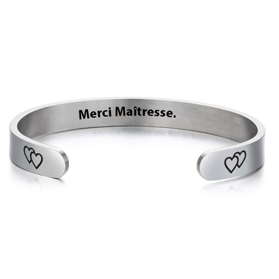 Bracelet Maitresse Ajustable Merci Maitresse