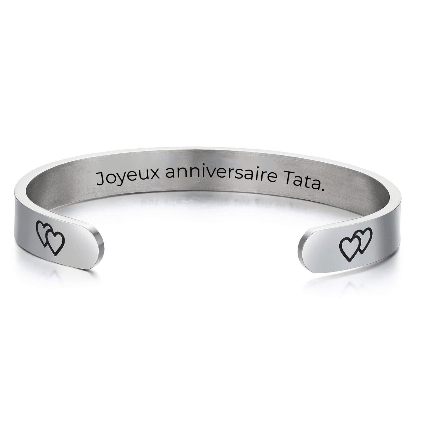 Bracelet Tata Ajustable Joyeux Anniversaire Tata - Les Bijoux de Marilou