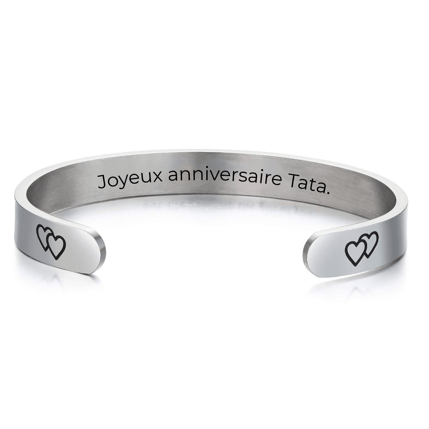 Bracelet Tata Ajustable Joyeux Anniversaire Tata - Les Bijoux de Marilou