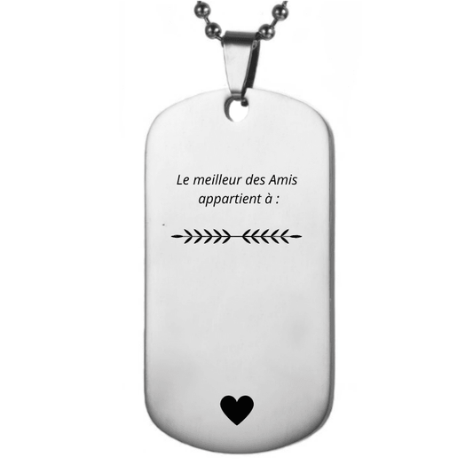 Collier Ami "A mon Ami" - Les Bijoux de Marilou