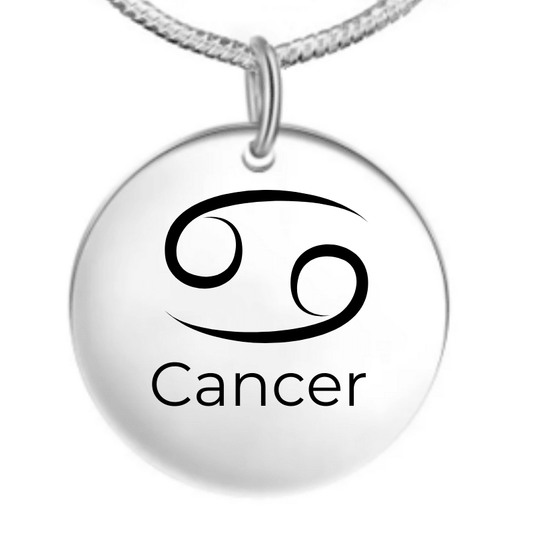 Collier Cancer : Collier Signe Astrologique Cancer - Les Bijoux de Marilou