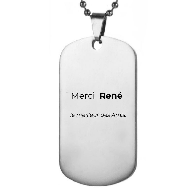 Collier Meilleur Ami Personnalisé - Les Bijoux de Marilou