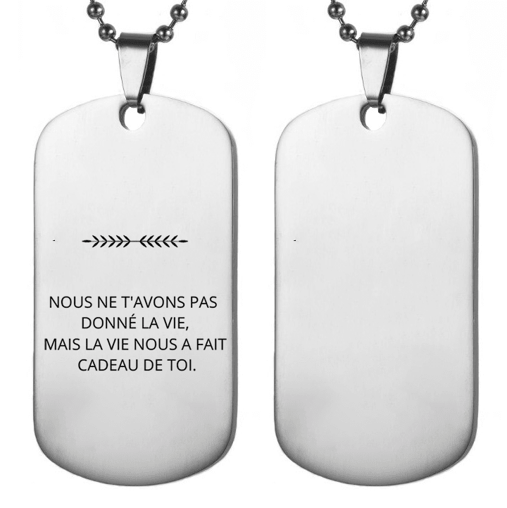 Collier Personnalisé pour Homme - Offrez un bijou unique, à votre image - Les Bijoux de Marilou