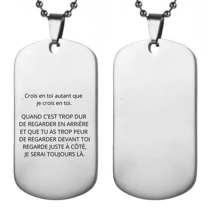 Collier Personnalisé pour Homme - Offrez un bijou unique, à votre image - Les Bijoux de Marilou