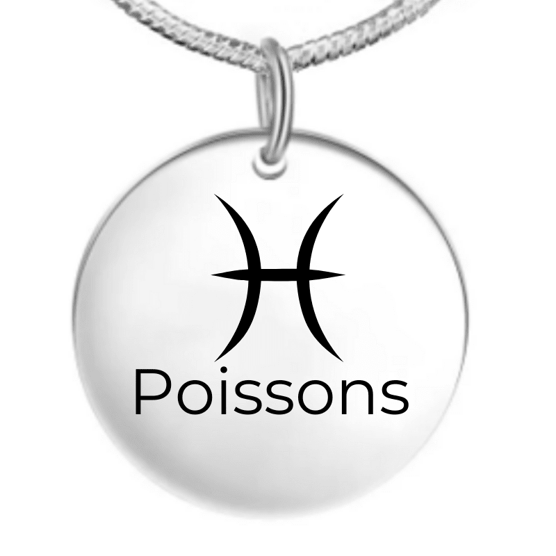 Collier Poisson Signe Astrologique - Les Bijoux de Marilou