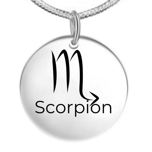 Collier Scorpion : Collier Signe Astrologique Scorpion - Les Bijoux de Marilou