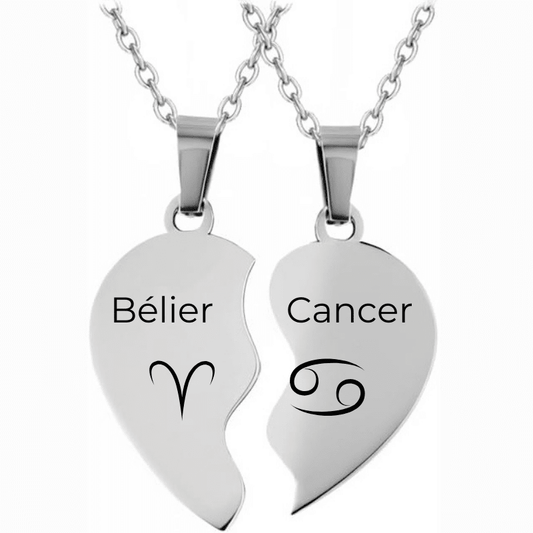 Collier Signe Astrologique Compatibilité - Les Bijoux de Marilou