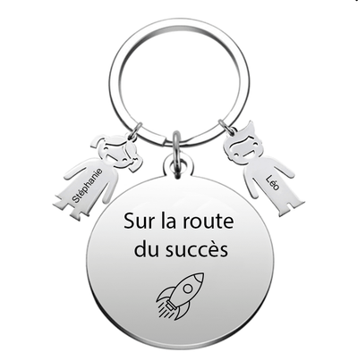 Porte-Clef personnalisé pour Cadeau Réussite