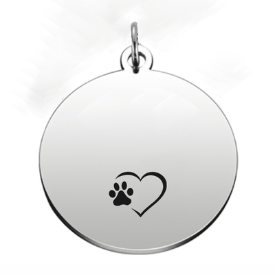 Médaille Chien Personnalisable — Gravée au Laser