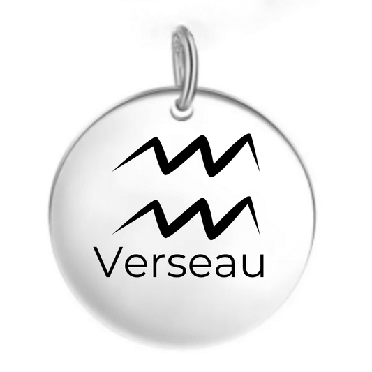 Pendentif Verseau Homme et Femme - Les Bijoux de Marilou