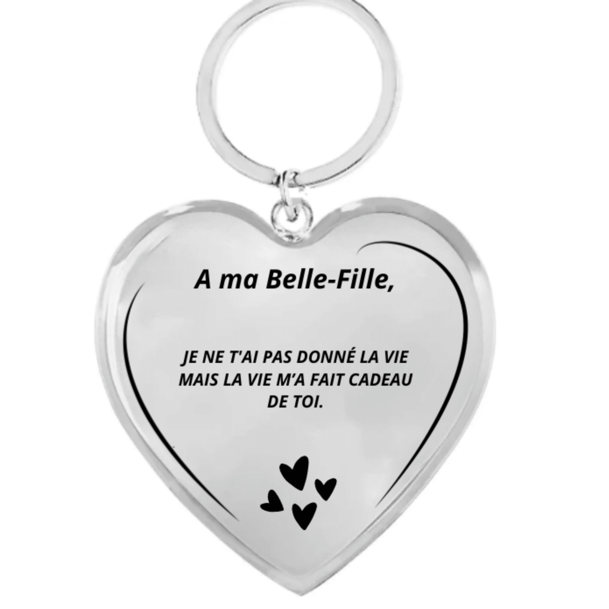 Porte - Clé A Ma Belle - Fille Personnalisé - Les Bijoux de Marilou