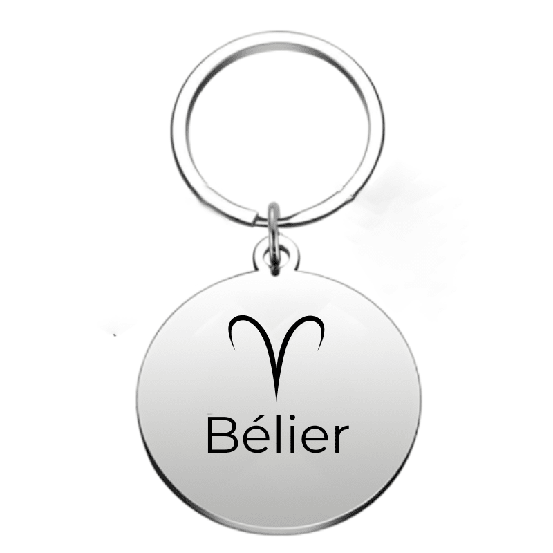 Porte Clé Bélier - Les Bijoux de Marilou