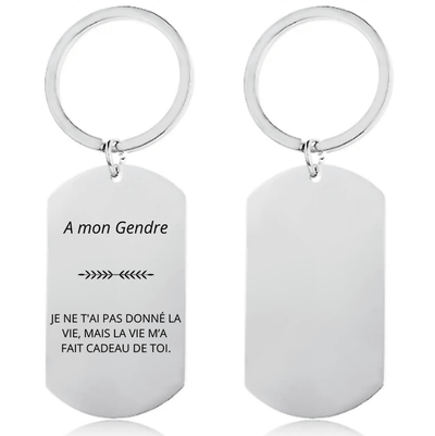 Porte Clé Gendre Personnalisé