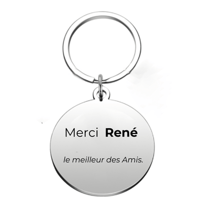 Porte Clé Meilleur Ami Merci Mon Meilleur Ami - Sans Breloque