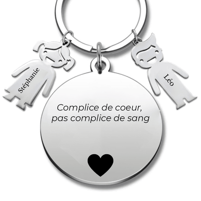 Porte-Clé Meilleur Ami — Complice de Cœur Personnalisé