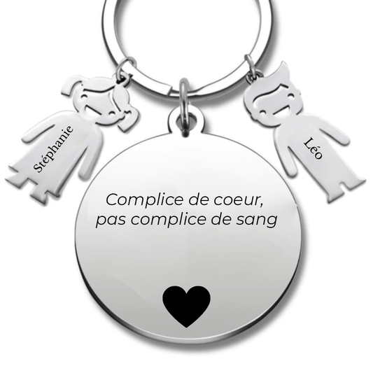 Porte Clé Meilleur Ami Personnalisé Citation - Les Bijoux de Marilou
