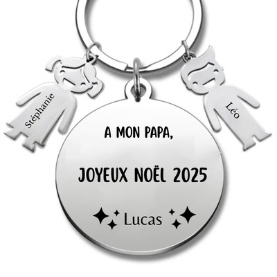 Porte Clé Papa Personnalisé 