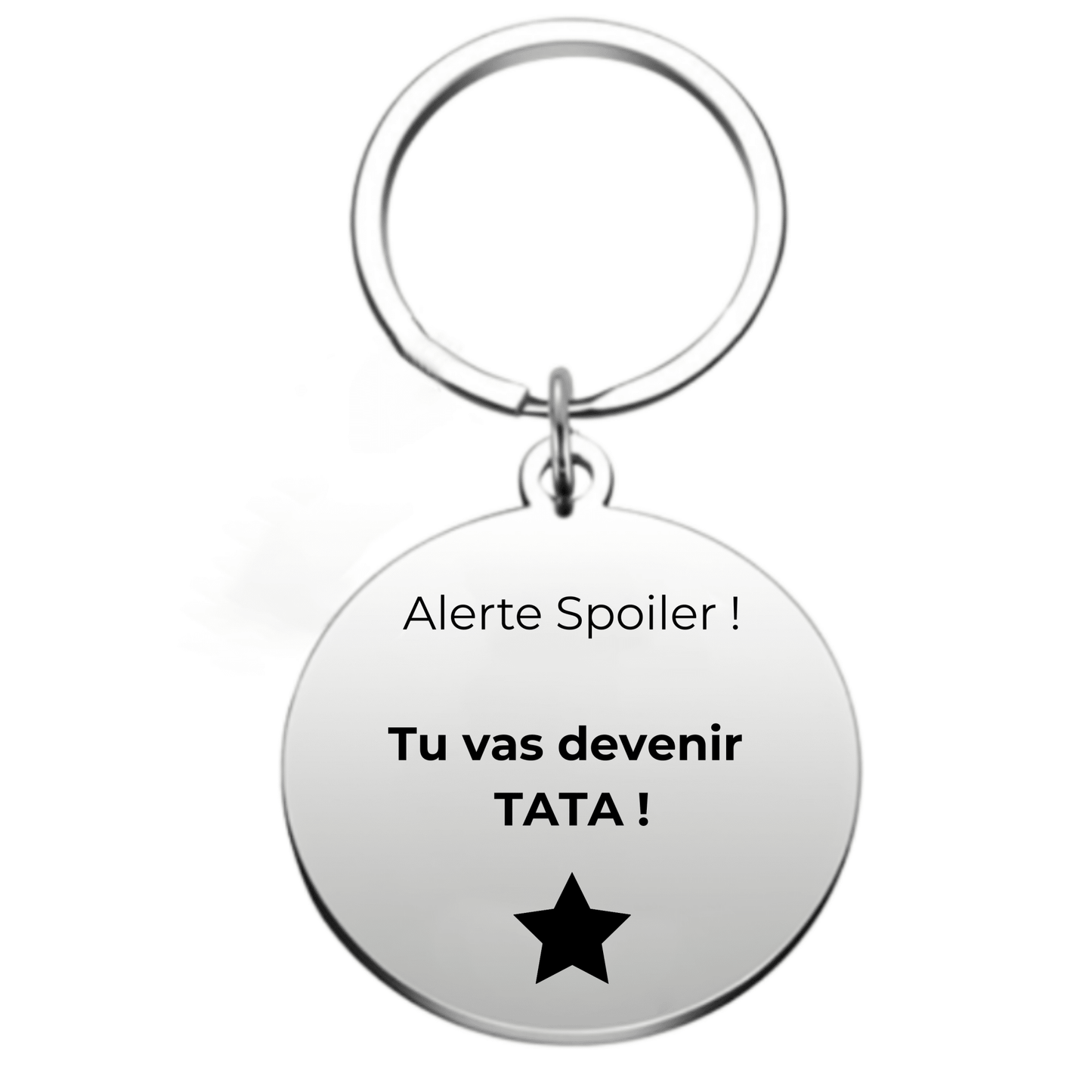 Porte - clé personnalisé Annonce Grossesse Cousine - Future Tata - Les Bijoux de Marilou