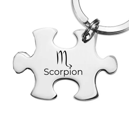 Porte Clé Puzzle Scorpion - Les Bijoux de Marilou