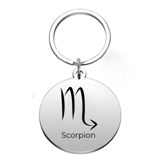 Porte Clé Scorpion Signe Astrologique - Les Bijoux de Marilou