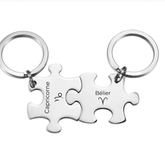Porte - Clef Signe Astrologique Compatibilité - Les Bijoux de Marilou