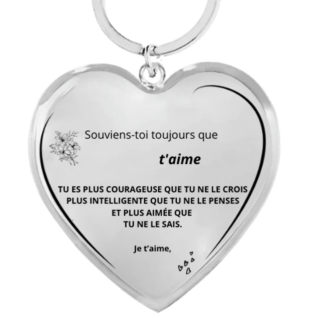Porte - Clefs Personnalisé pour Femme - Offrez un bijou unique, à votre image - Les Bijoux de Marilou
