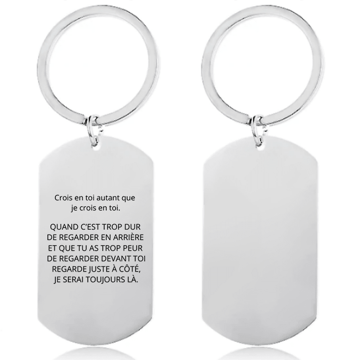 Porte - Clefs Personnalisé pour Homme - Offrez un bijou unique, à votre image - Les Bijoux de Marilou