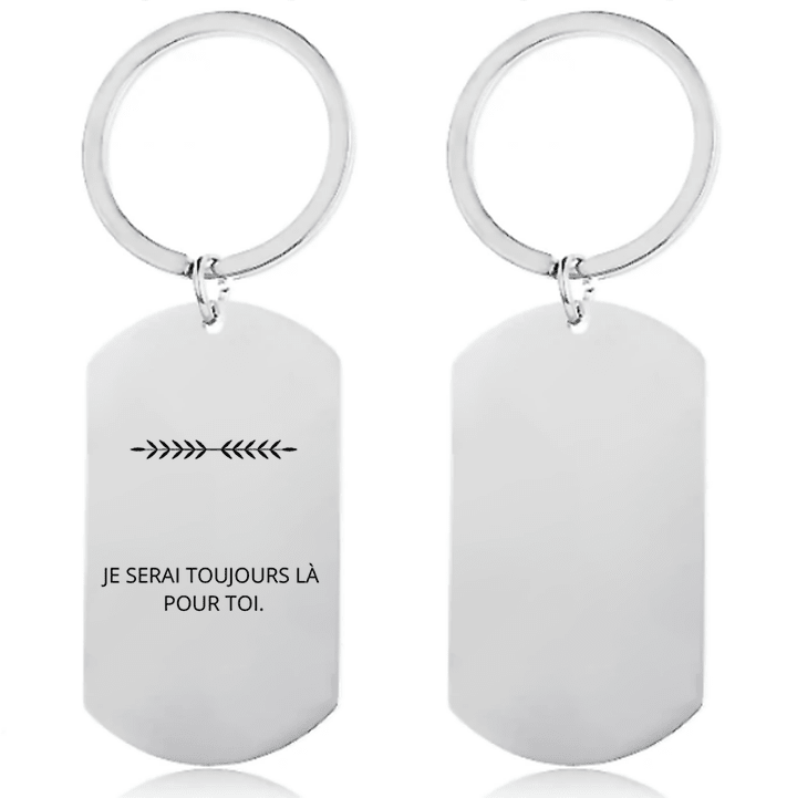 Porte - Clefs Personnalisé pour Homme - Offrez un bijou unique, à votre image - Les Bijoux de Marilou