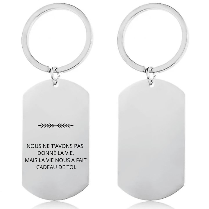 Porte - Clefs Personnalisé pour Homme - Offrez un bijou unique, à votre image - Les Bijoux de Marilou