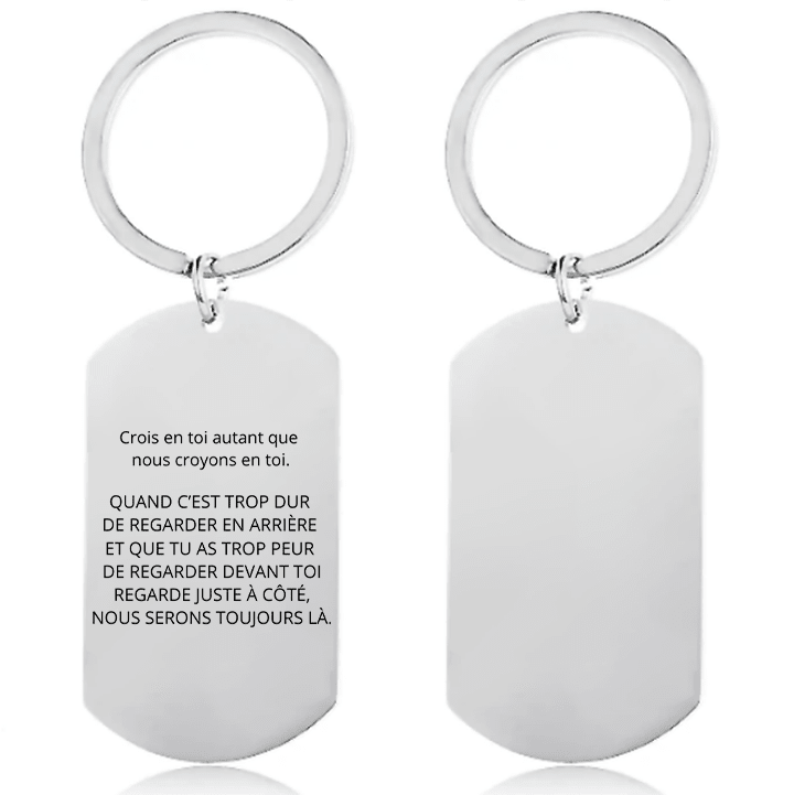 Porte - Clefs Personnalisé pour Homme - Offrez un bijou unique, à votre image - Les Bijoux de Marilou