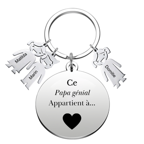 Le Porte-Clef "le meilleur des Papas"