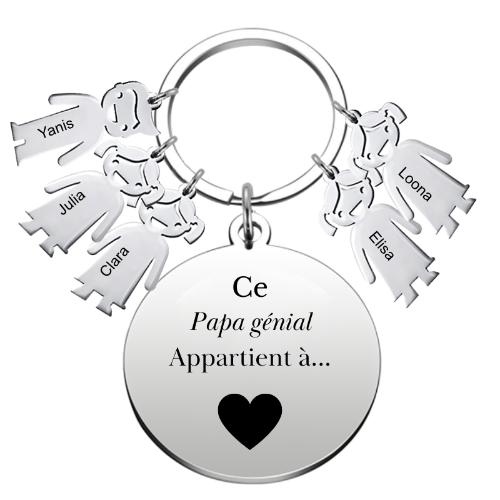 Le Porte-Clef "le meilleur des Papas"