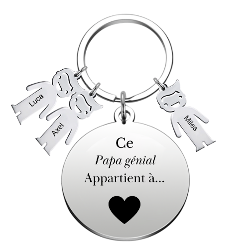 Le Porte-Clef "le meilleur des Papas"