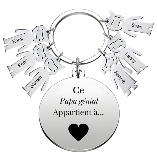 Le Porte-Clef "le meilleur des Papas"