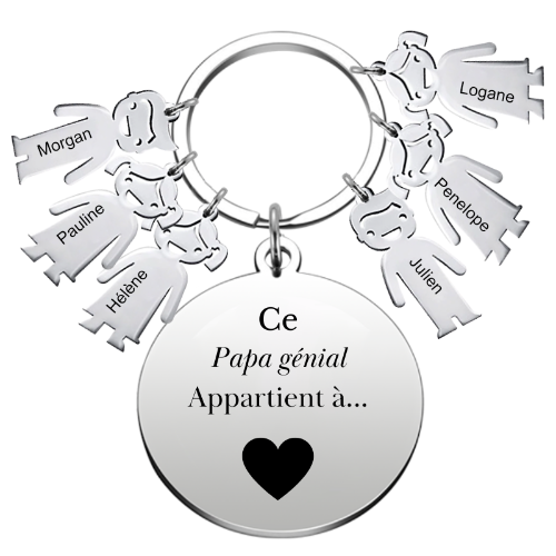 Le Porte-Clef "le meilleur des Papas"
