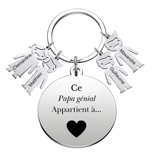 Le Porte-Clef "le meilleur des Papas"
